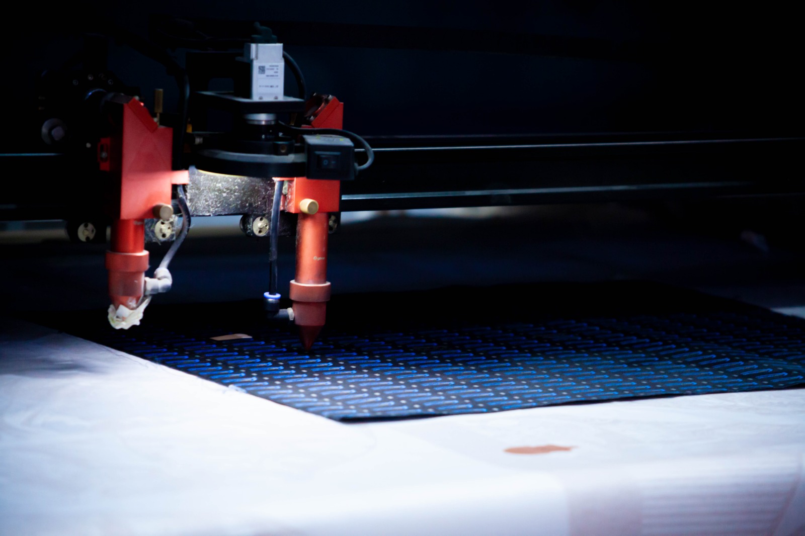 Détail de tissage haute définition